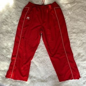 Vintage Cropped Red Russel Jogger Sweats